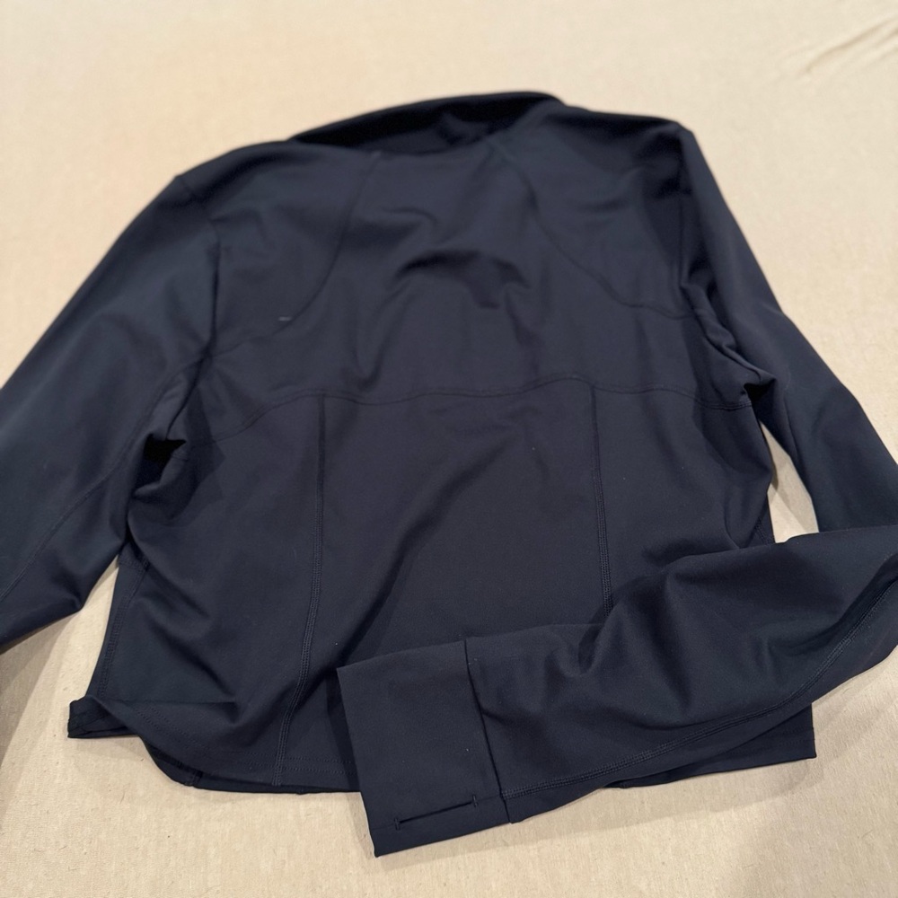 Fabletics Black Cropped Athletic Jacket Size:Xl - image 6